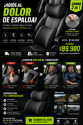 Cojines de Protección Lumbar y Nucal para Automóvil